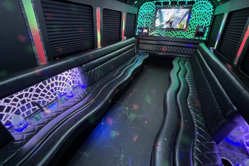 Midland Limo Bus Interior