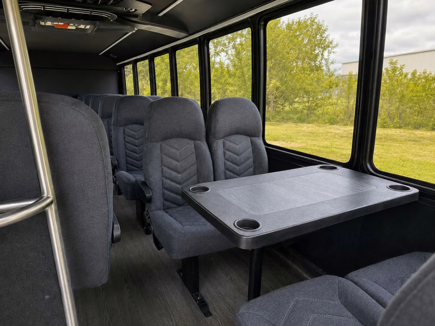 20 passenger minibus interior