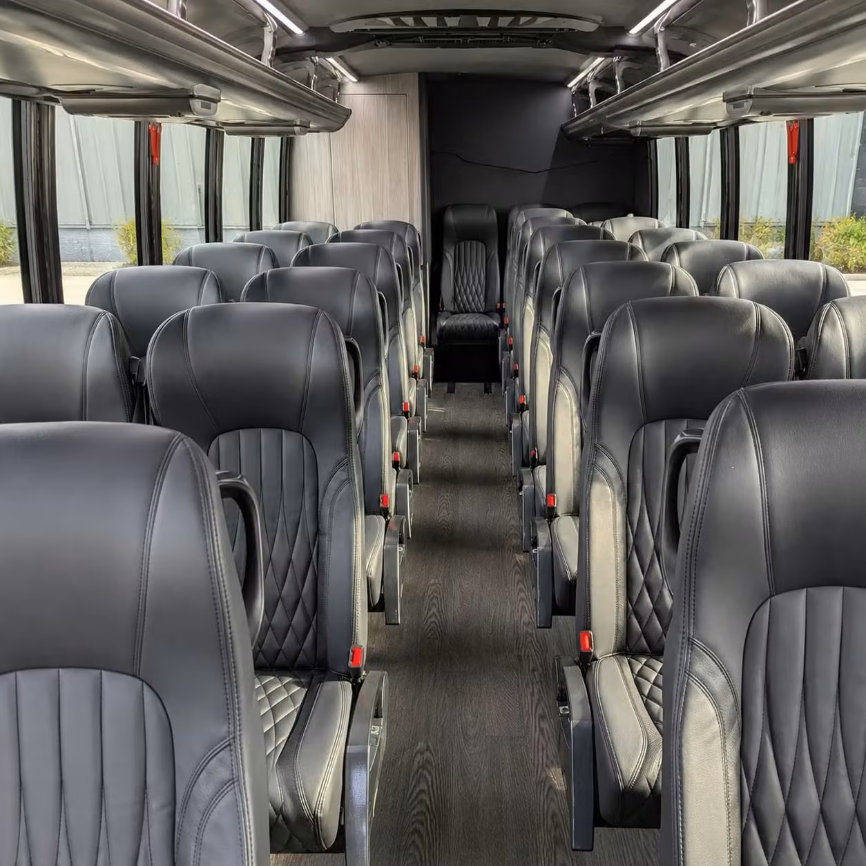 30 passenger minibus interior
