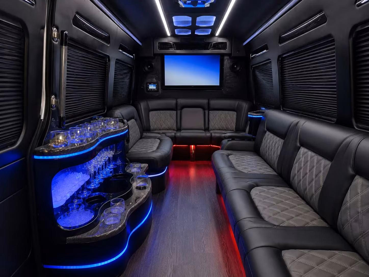 prom night dinner and after party transportation in midland is easy to coordinate