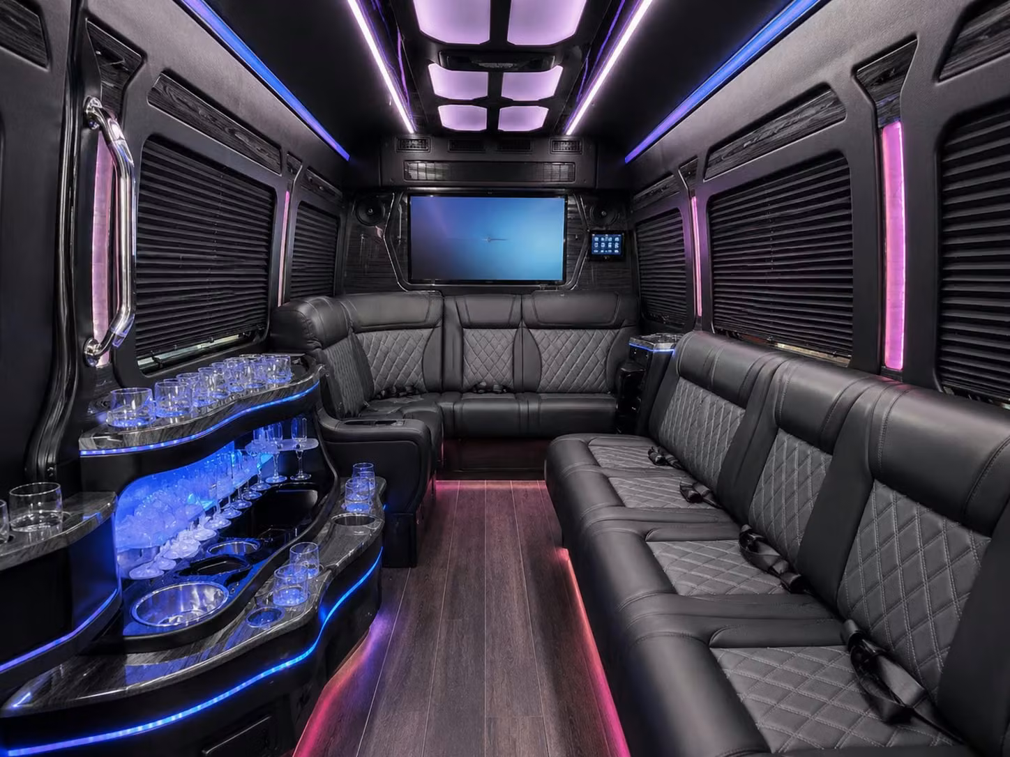 sprinter limousine inside