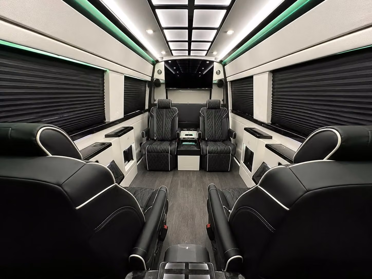 sprinter van with driver interior