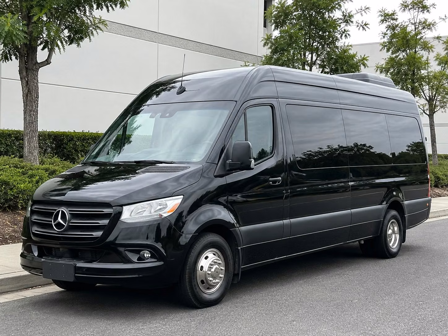 sprinter van with driver